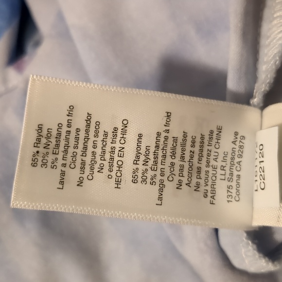 LuLaRoe Roxanne snap tank size XL - Picture 16 of 16